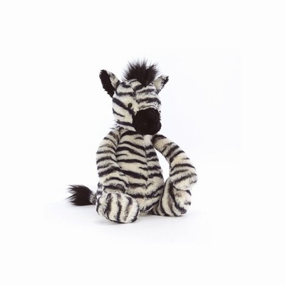 Jellycat Bashful Zebra USA | 19425NGFS